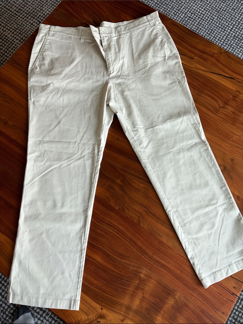 Duck Head Men's Chinos in Light Ivory